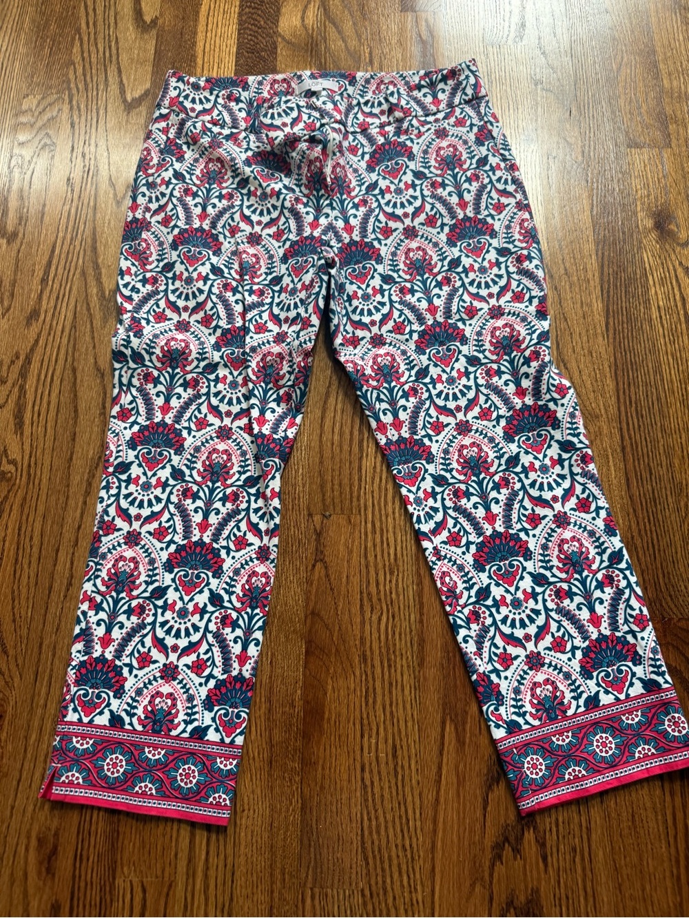 LOFT Ladies’ Riviera Stretch cropped pants - 25” inseam